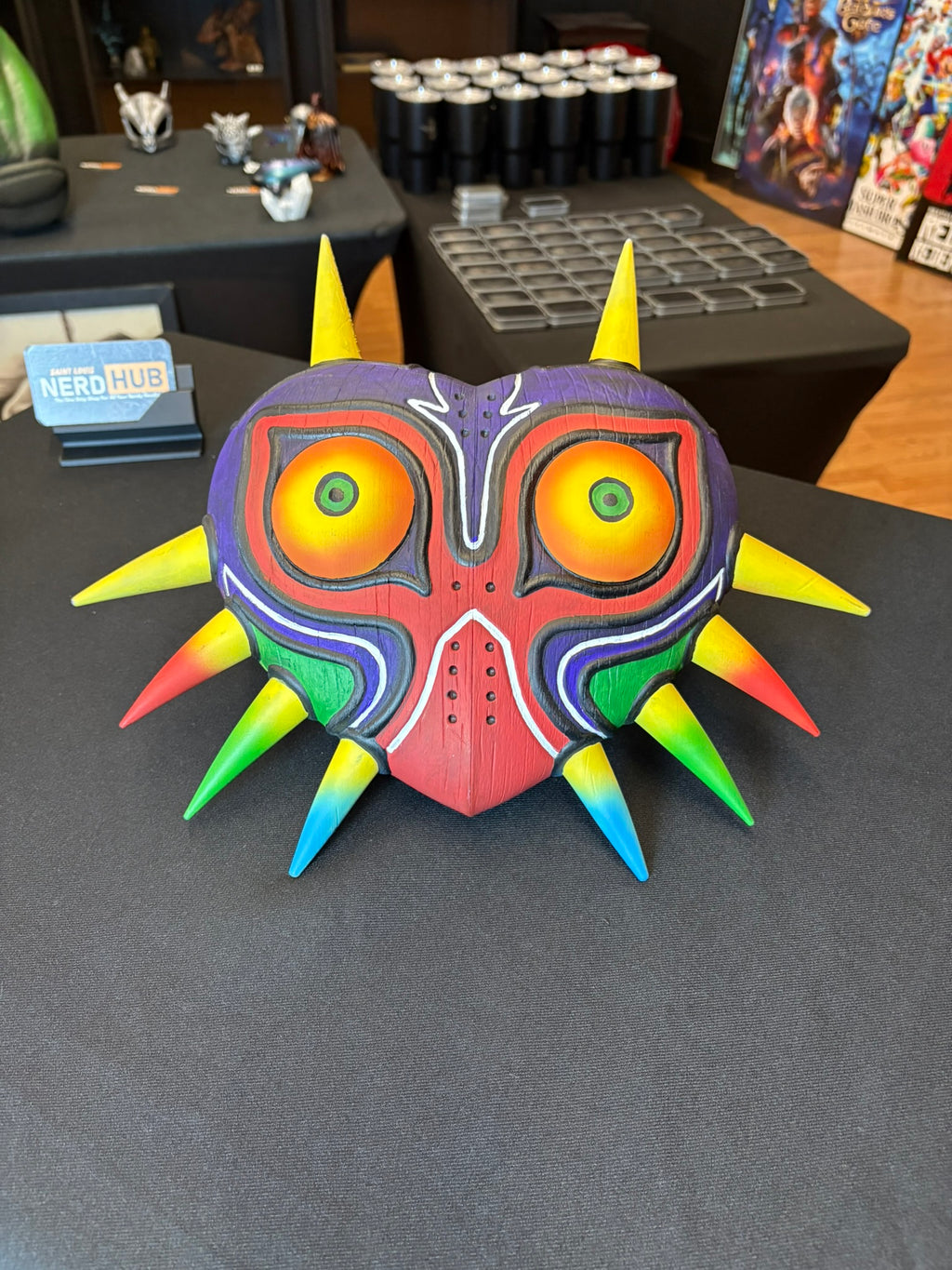 Majora Mask Display The Legend of Zelda Full Size Hand Painted Collectible Wall Decor Cosplay Prop
