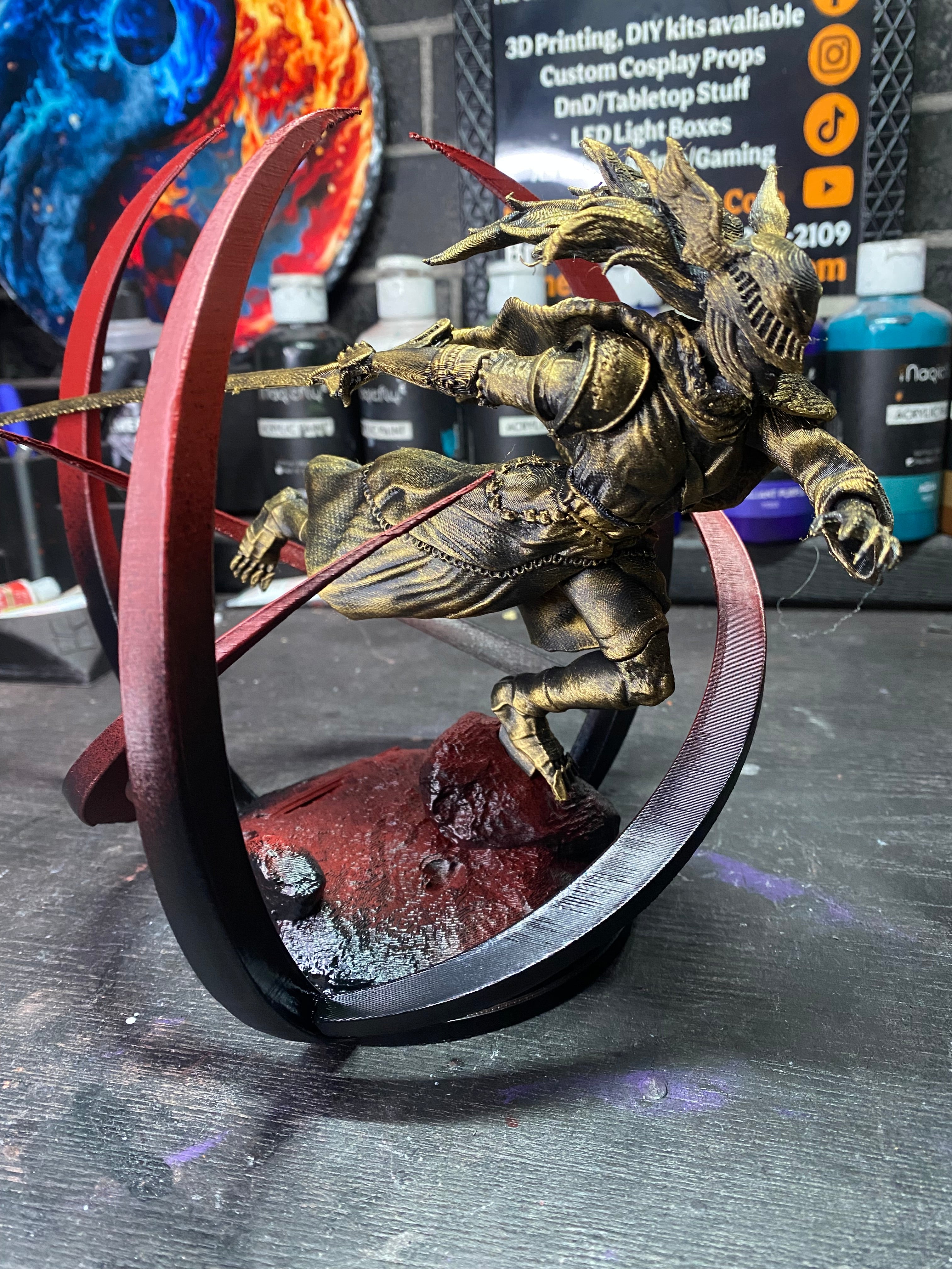 Melania Goddess Of Rod Statue Display - Elden Ring