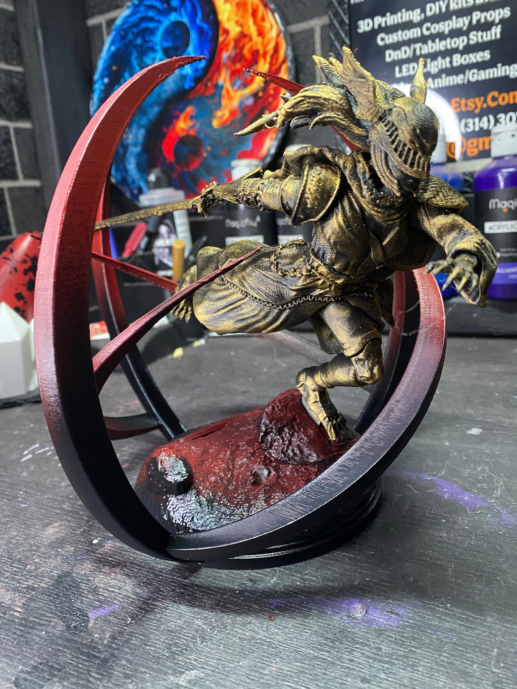 Melania Goddess Of Rod Statue Display - Elden Ring