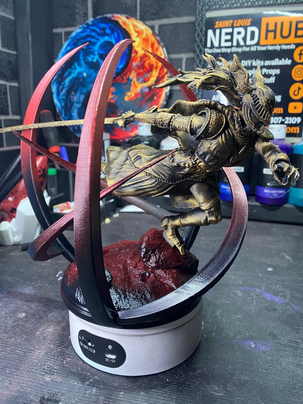Melania Goddess Of Rod Statue Display - Elden Ring