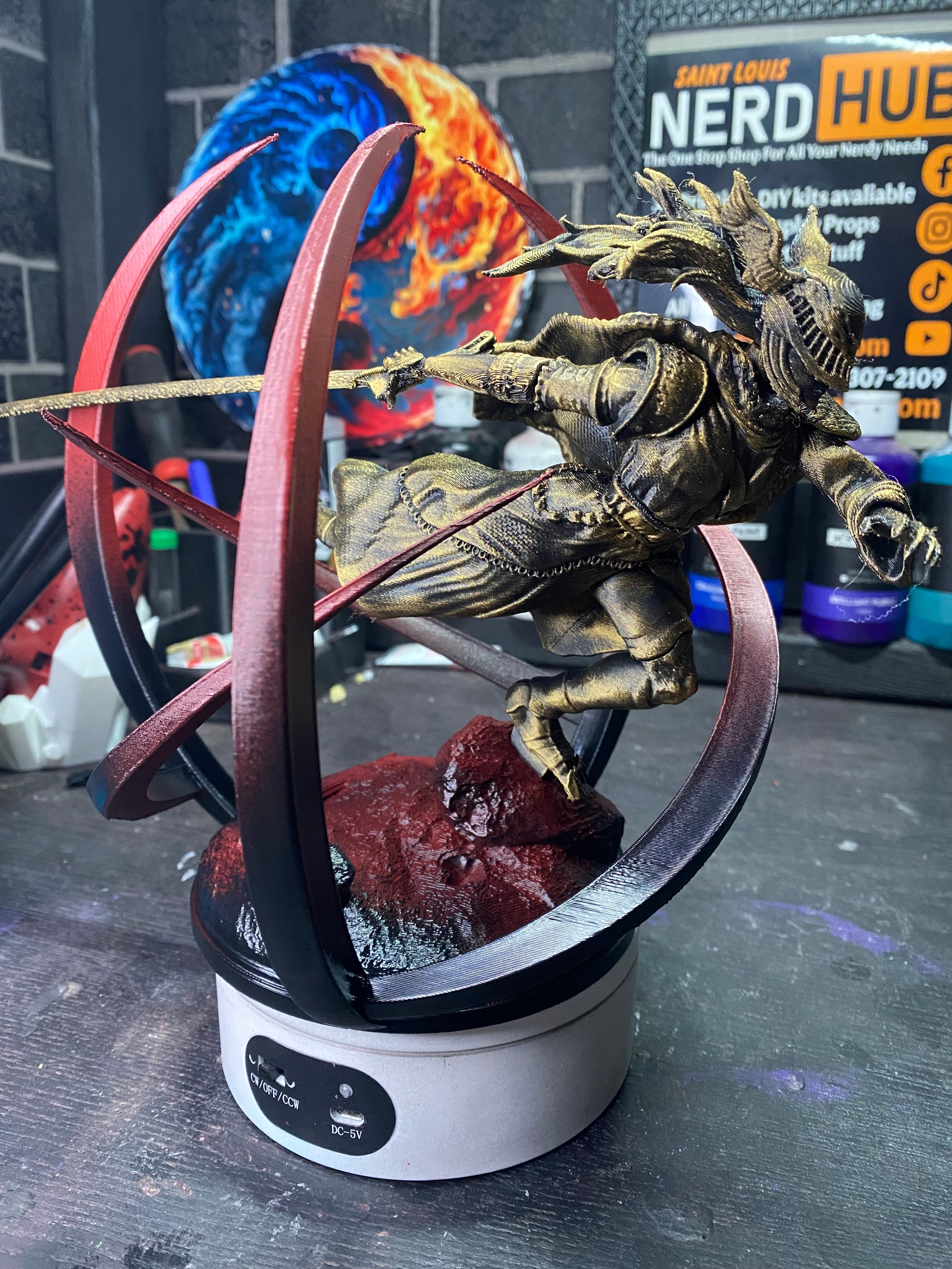 Melania Goddess Of Rod Statue Display - Elden Ring