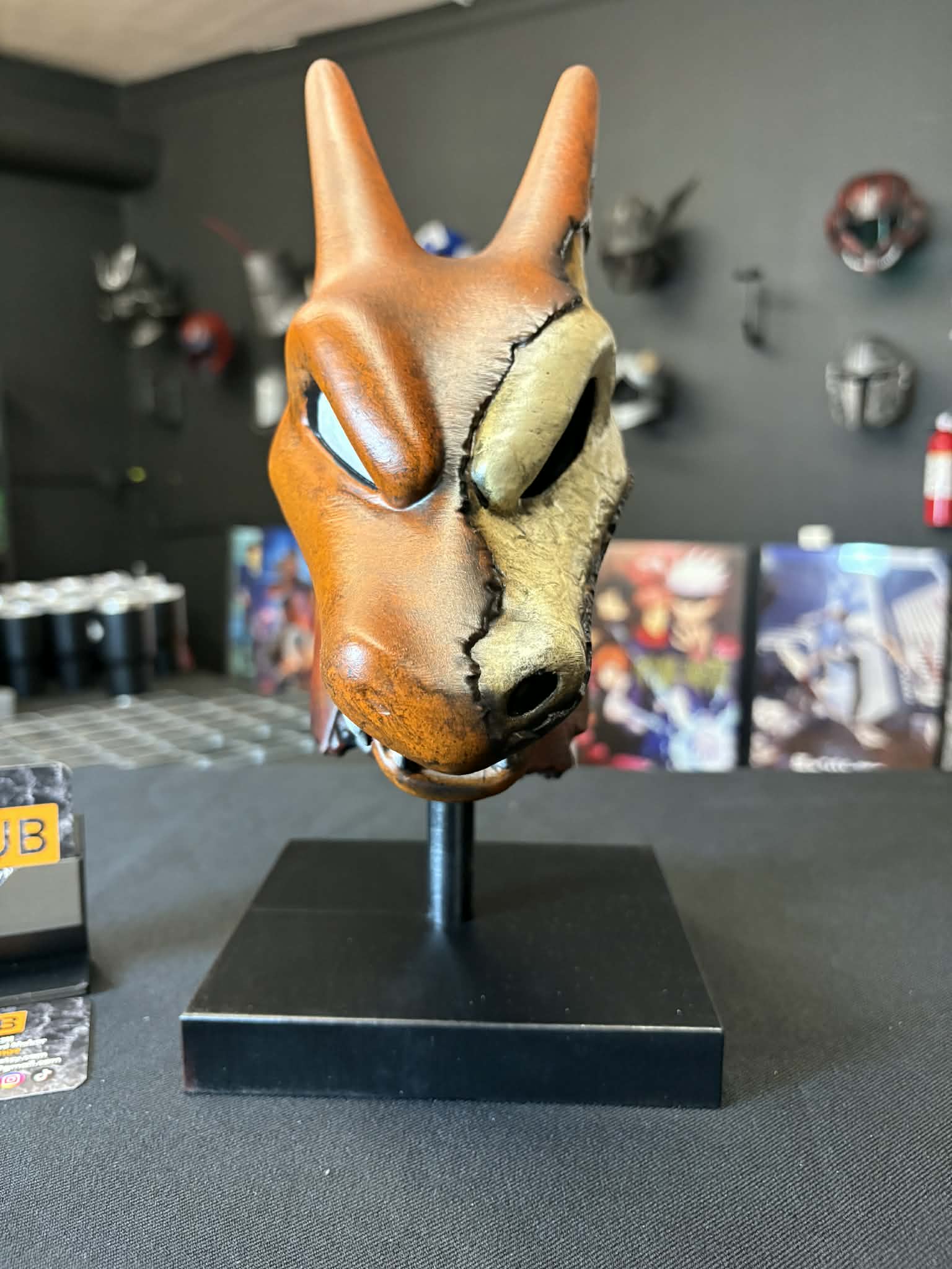 Slain Charizard Head Display