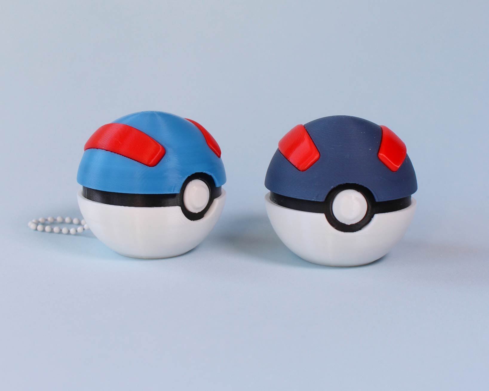 Pokemon Pokeball Fidget Clicker 3D Printed Collectible Toy Stress Relief Gaming Desk Accessory