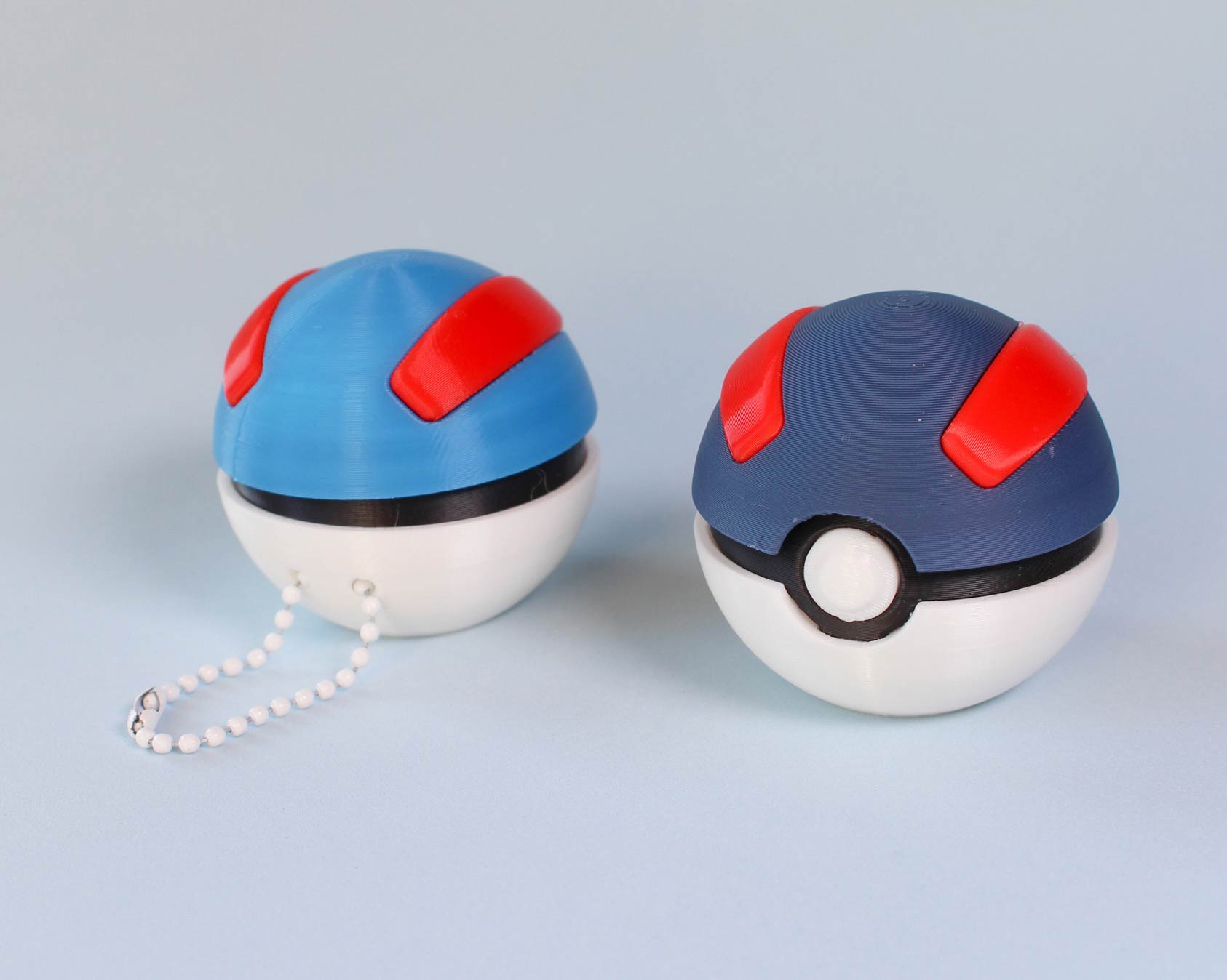 Pokemon Pokeball Fidget Clicker 3D Printed Collectible Toy Stress Relief Gaming Desk Accessory