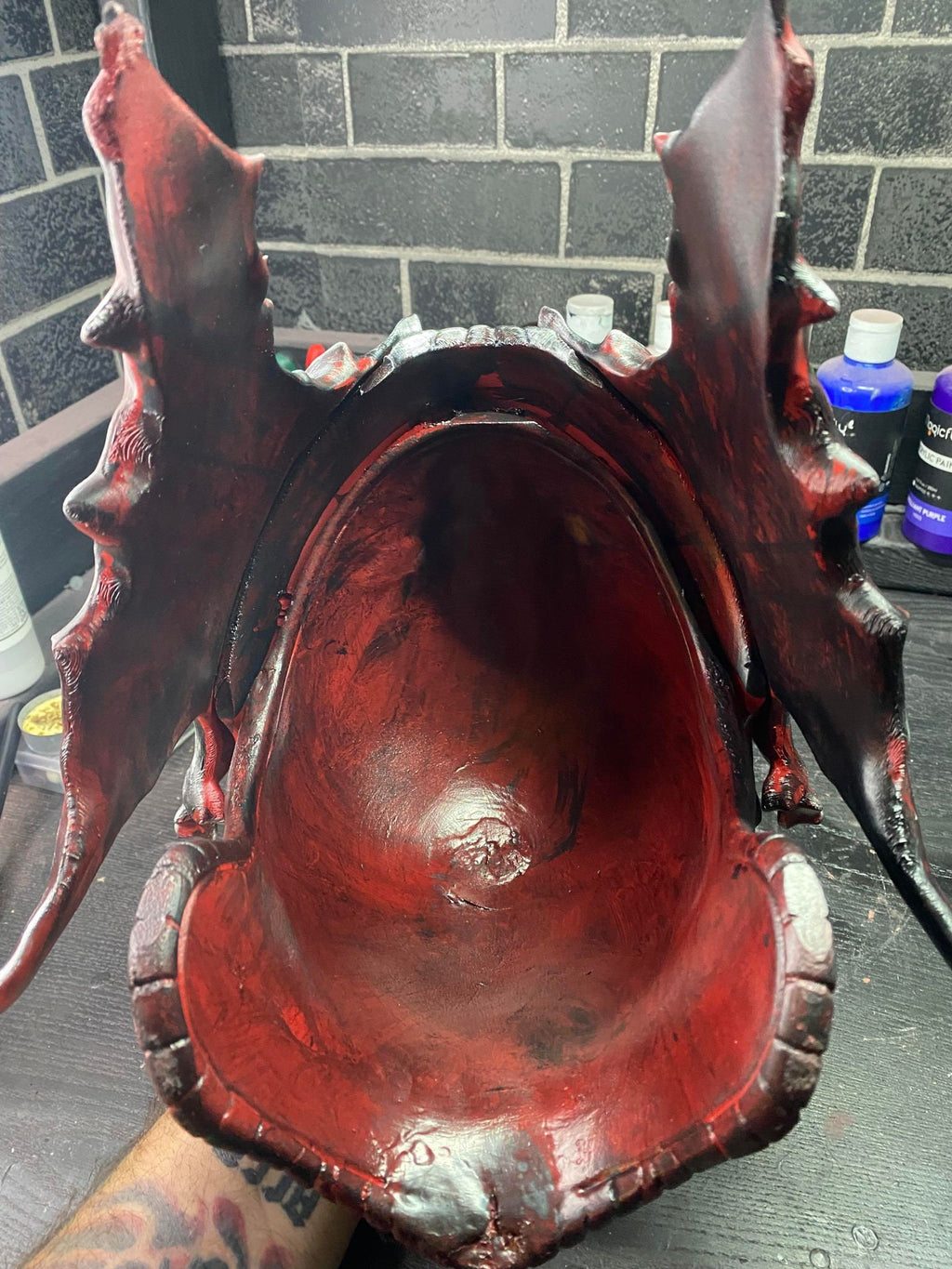 Hand-Painted 3D Printed “Messmer the Impaler” Helmet Replica from Elden Ring DLC