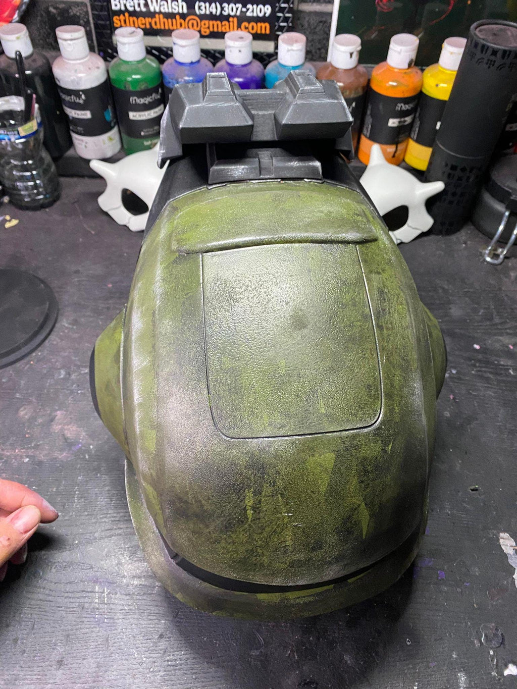 Jorge Grenadier Helmet - Cosplay - Halo Reach