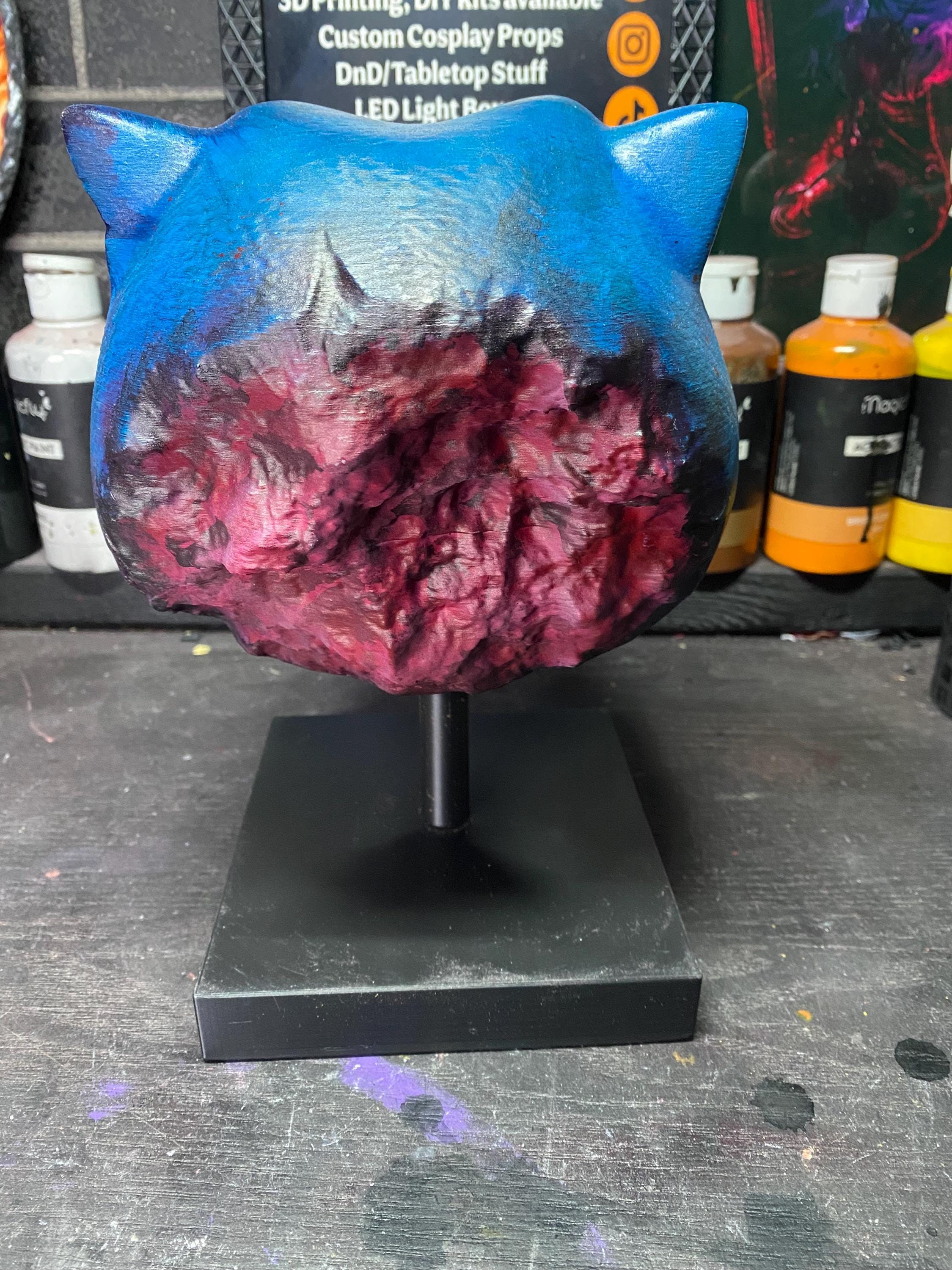 Halloween Blastoise - Slain Pokemon Head Display