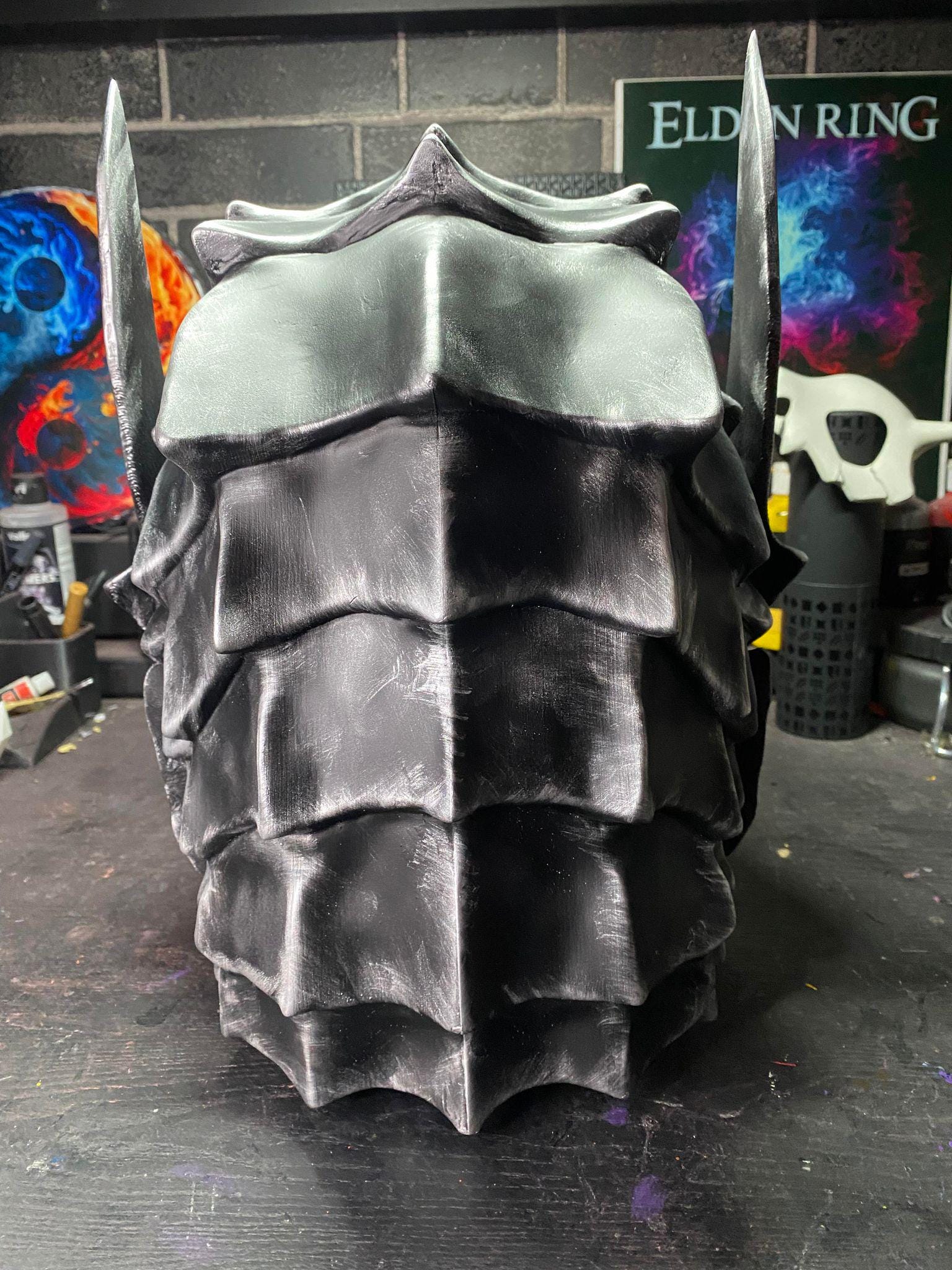 Berserk Guts Helmet - Cosplay - Display