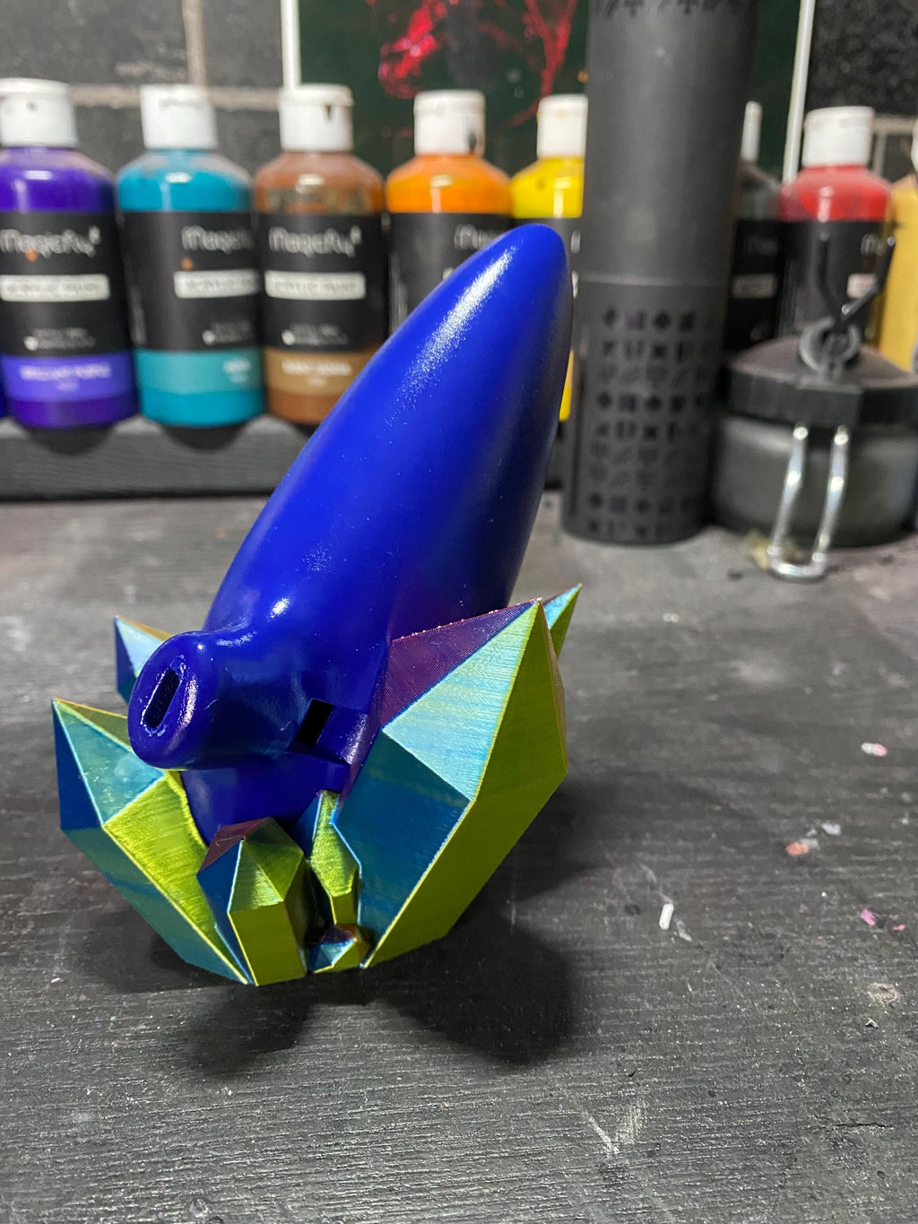 Ocarina Instrument The Legend of Zelda Inspired Handmade Display Piece Playable Replica Collectible with Custom Colors