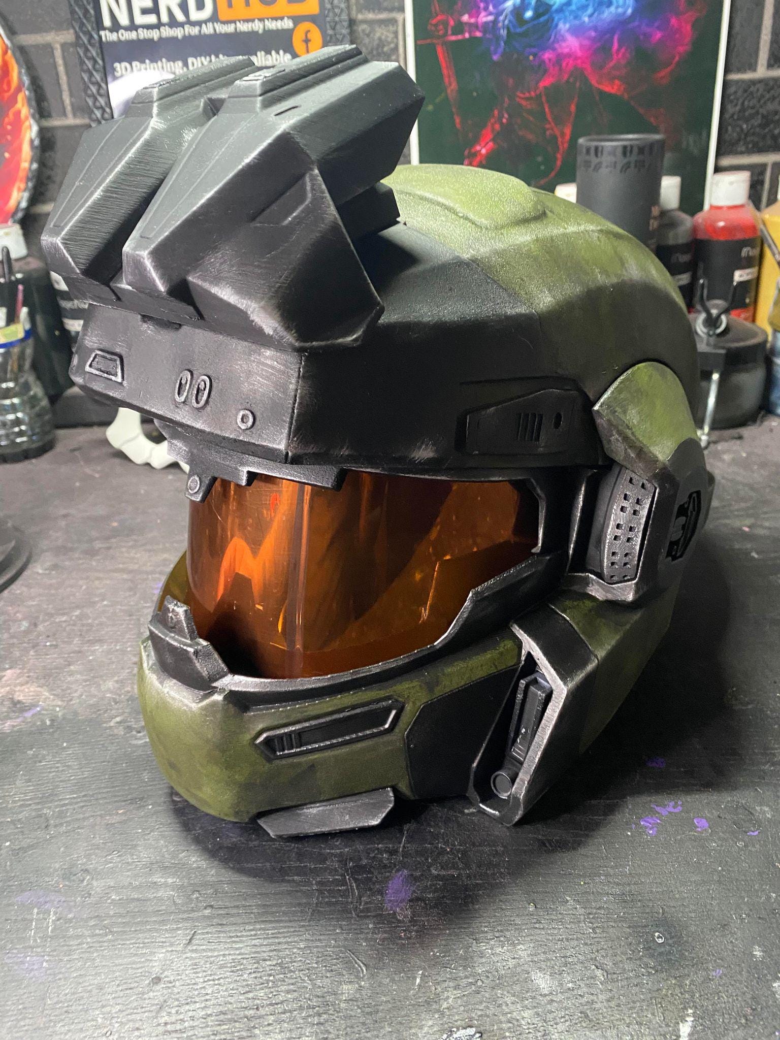 Jorge Grenadier Helmet - Cosplay - Halo Reach