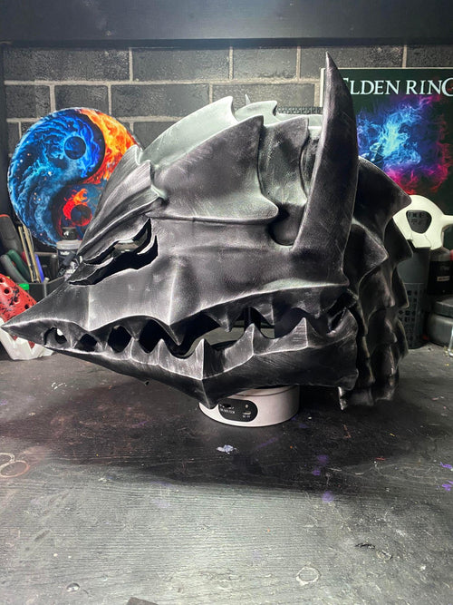 Berserk Guts Helmet - Cosplay - Display