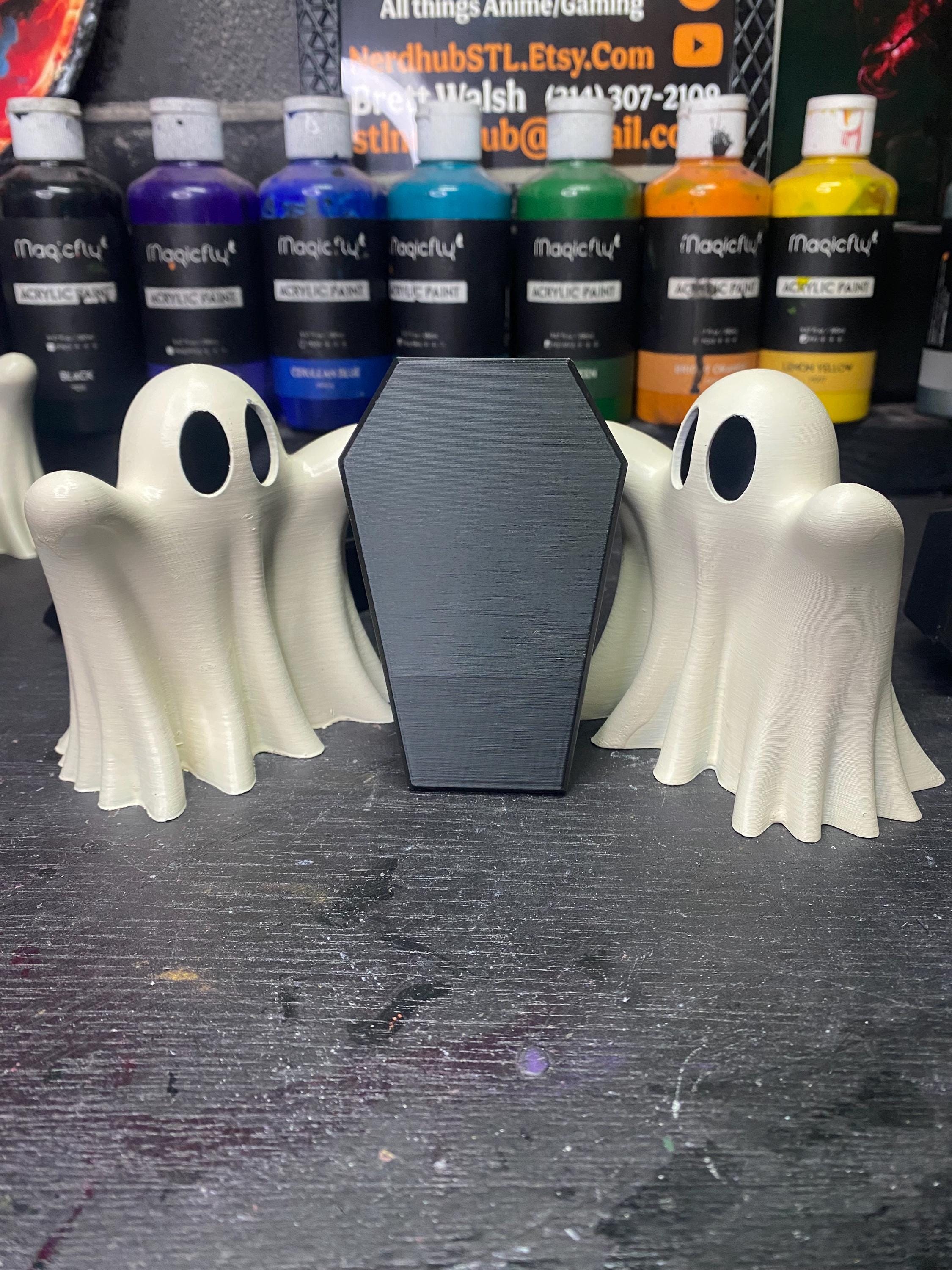 Sheet Ghost Tea Light Holder - Halloween Decor