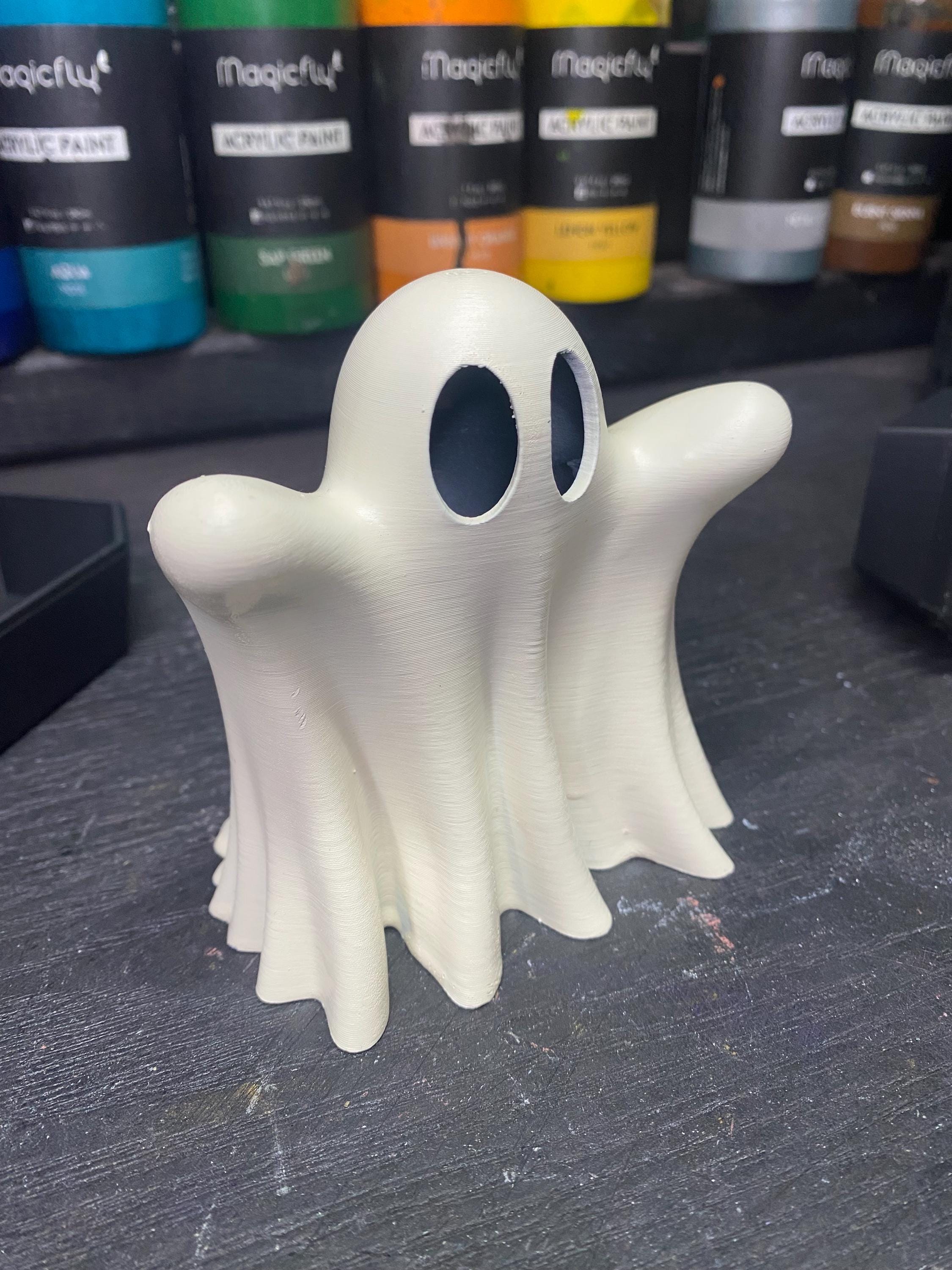 Sheet Ghost Tea Light Holder - Halloween Decor