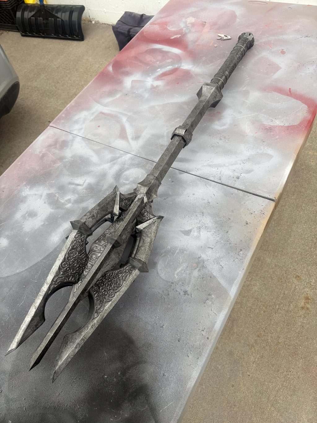 Sauron’s Mace Cosplay Prop - Display Piece - with wall mount