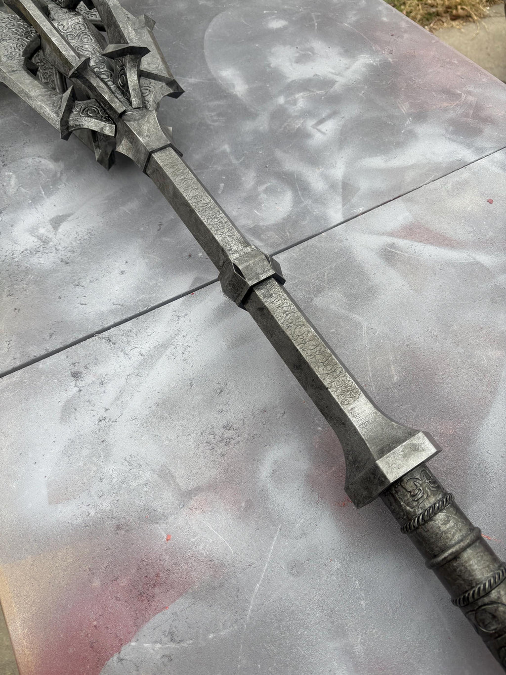 Sauron’s Mace Cosplay Prop - Display Piece - with wall mount