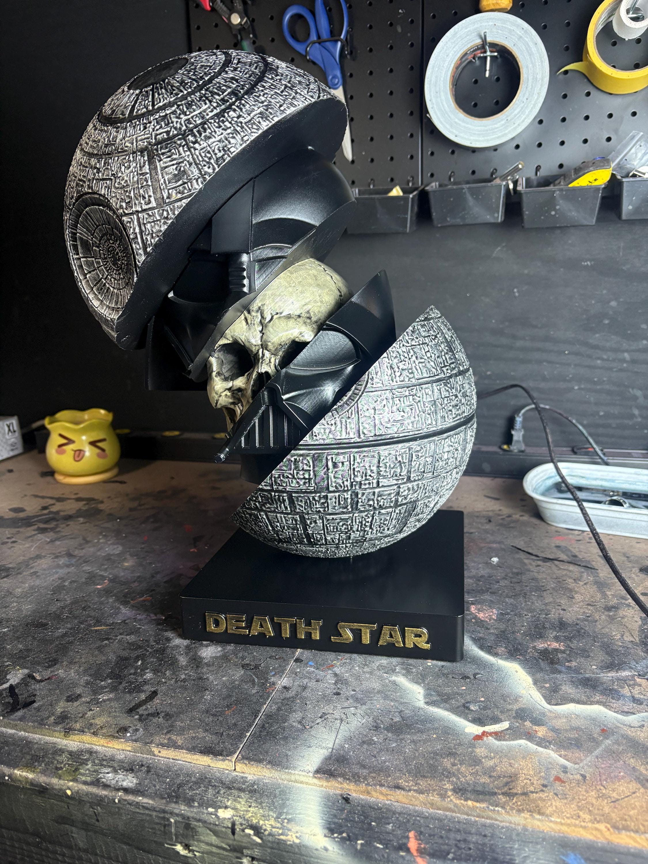 Darth Vader - DeathStar Statue - Starwars Display 8" tall