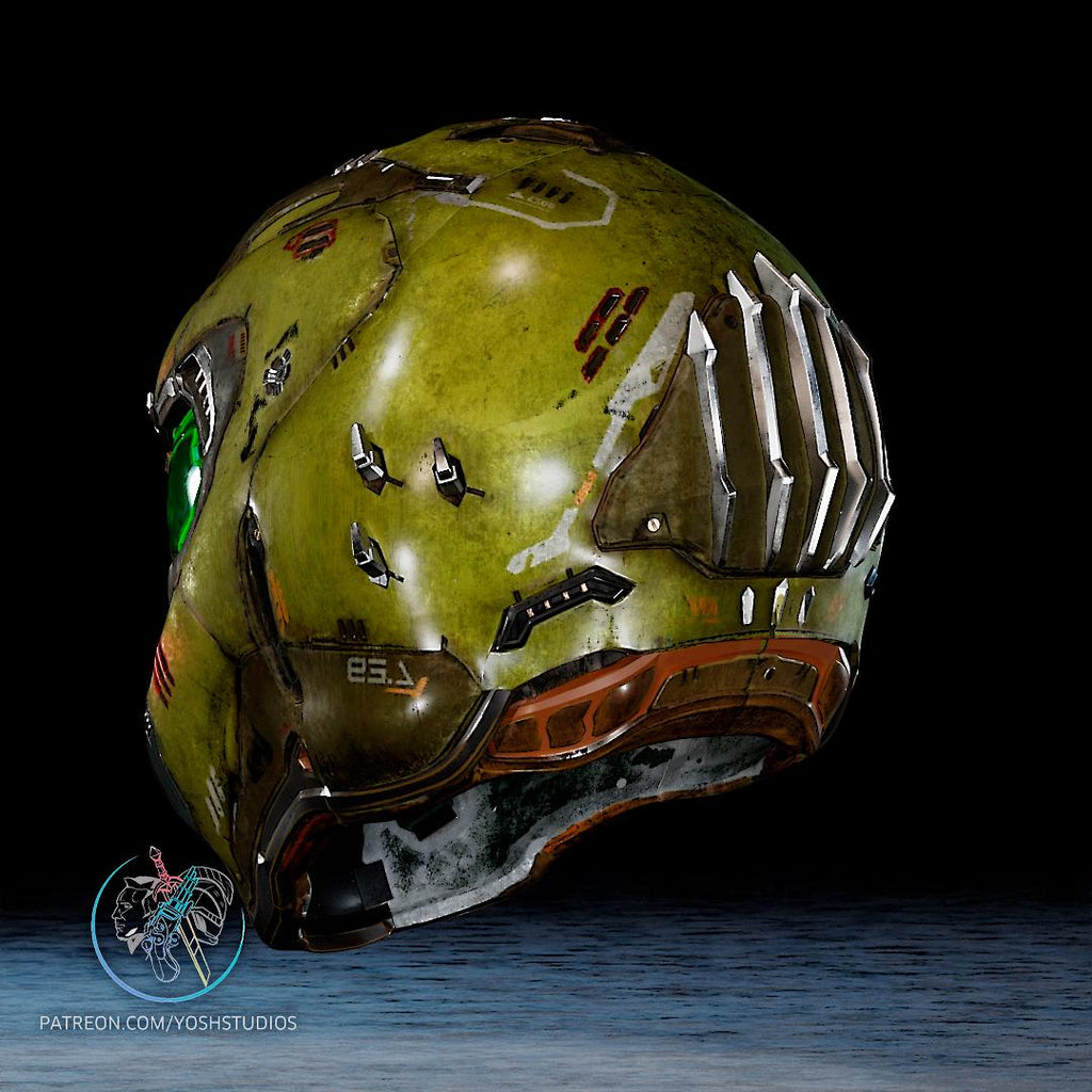 Doom Guy Helmet - Cosplay Helmet - Display Piece