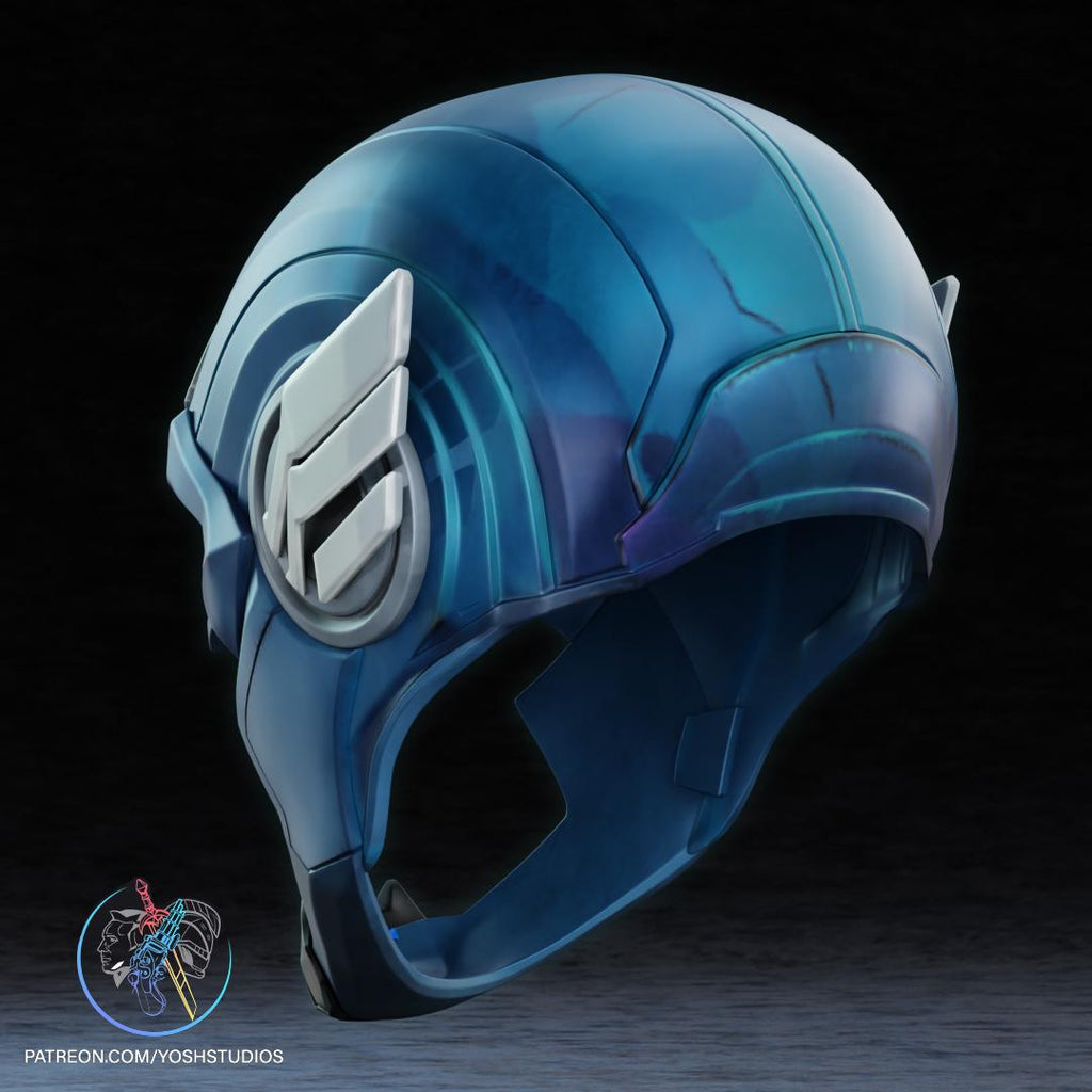 Marvel Rivals Captain America Helmet - Cosplay Helmet - Display Piece
