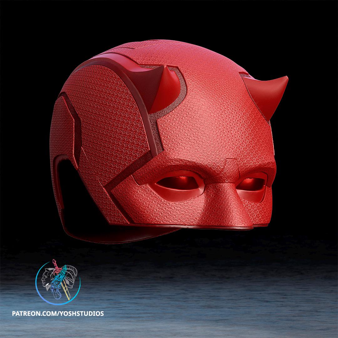 Daredevil Born Again Helmet - Wearable Cosplay - Display Piece