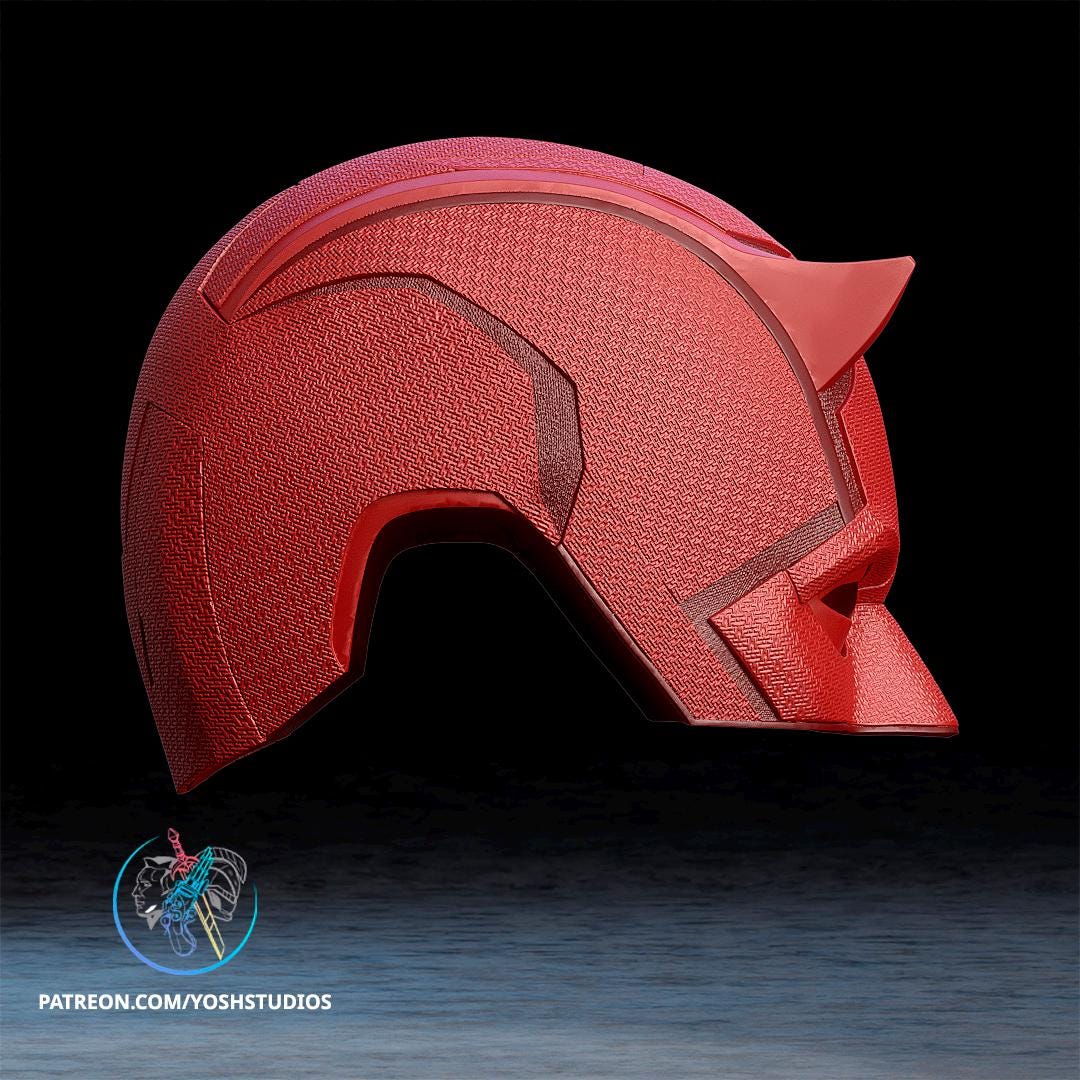 Daredevil Born Again Helmet - Wearable Cosplay - Display Piece