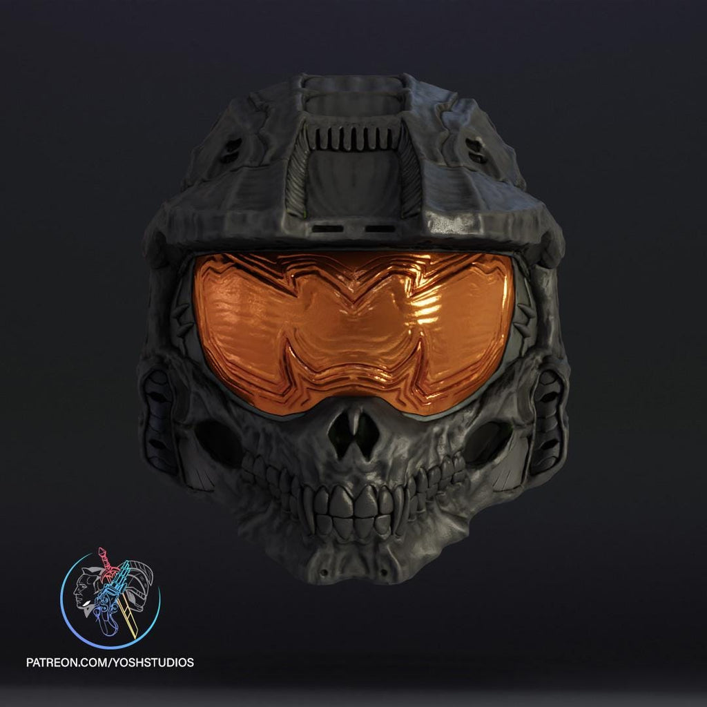 Master Chief Skull Helmet - Cosplay Helmet - Halo