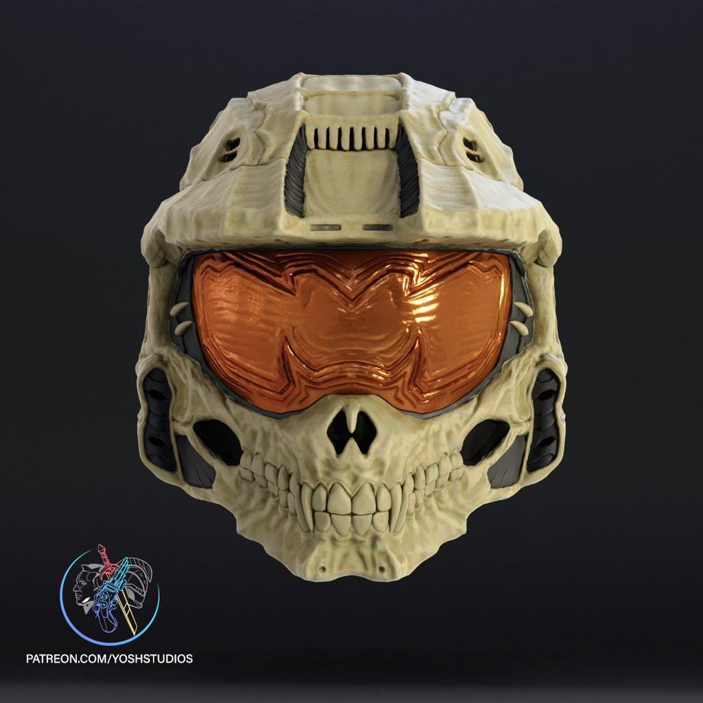 Master Chief Skull Helmet - Cosplay Helmet - Halo