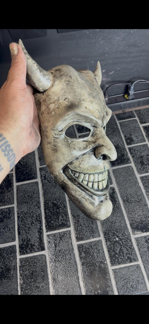 Black Phone Mask Display Prop