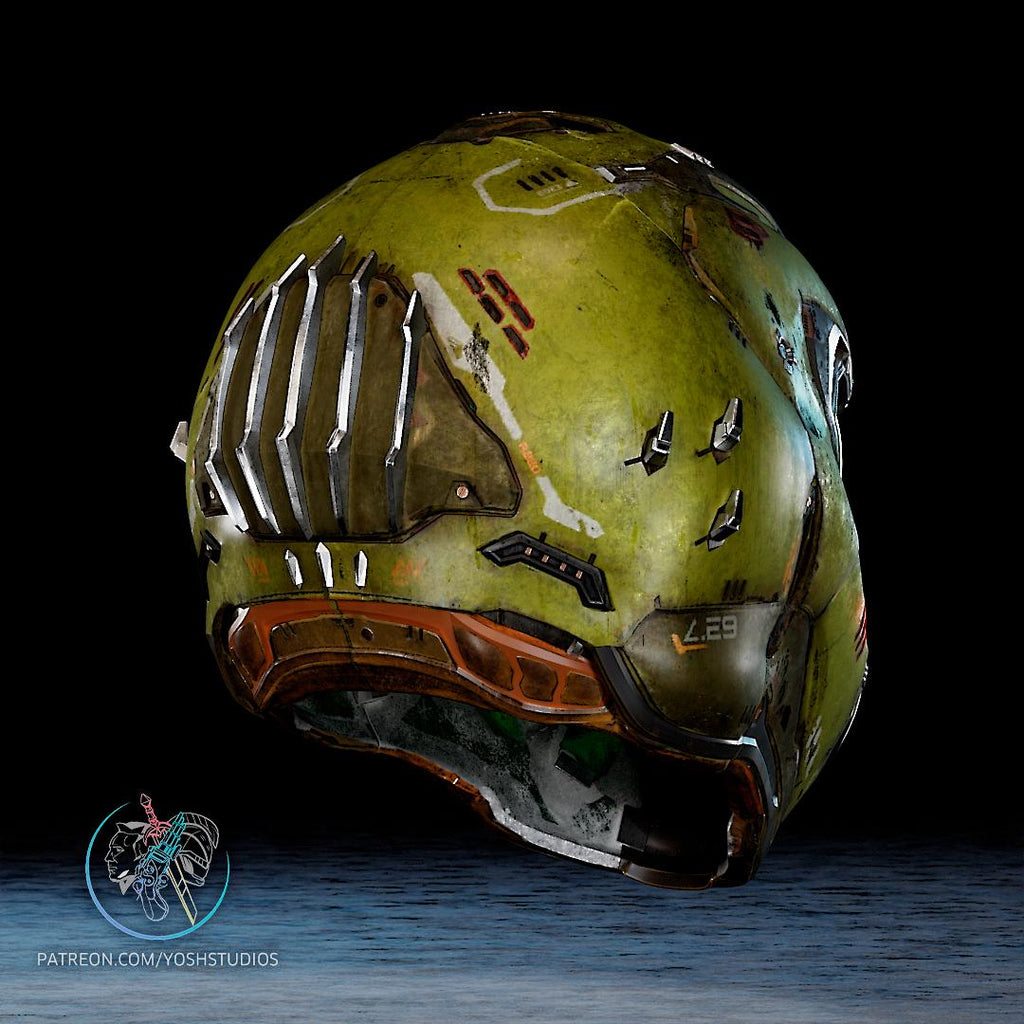 Doom Guy Helmet - Cosplay Helmet - Display Piece