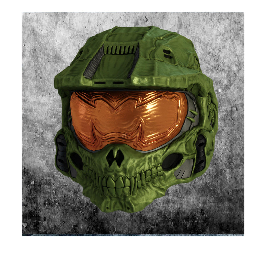 Master Chief Skull Helmet - Cosplay Helmet - Halo