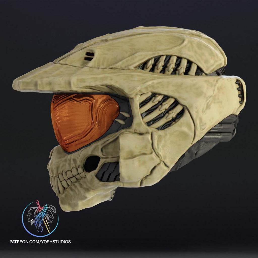 Master Chief Skull Helmet - Cosplay Helmet - Halo