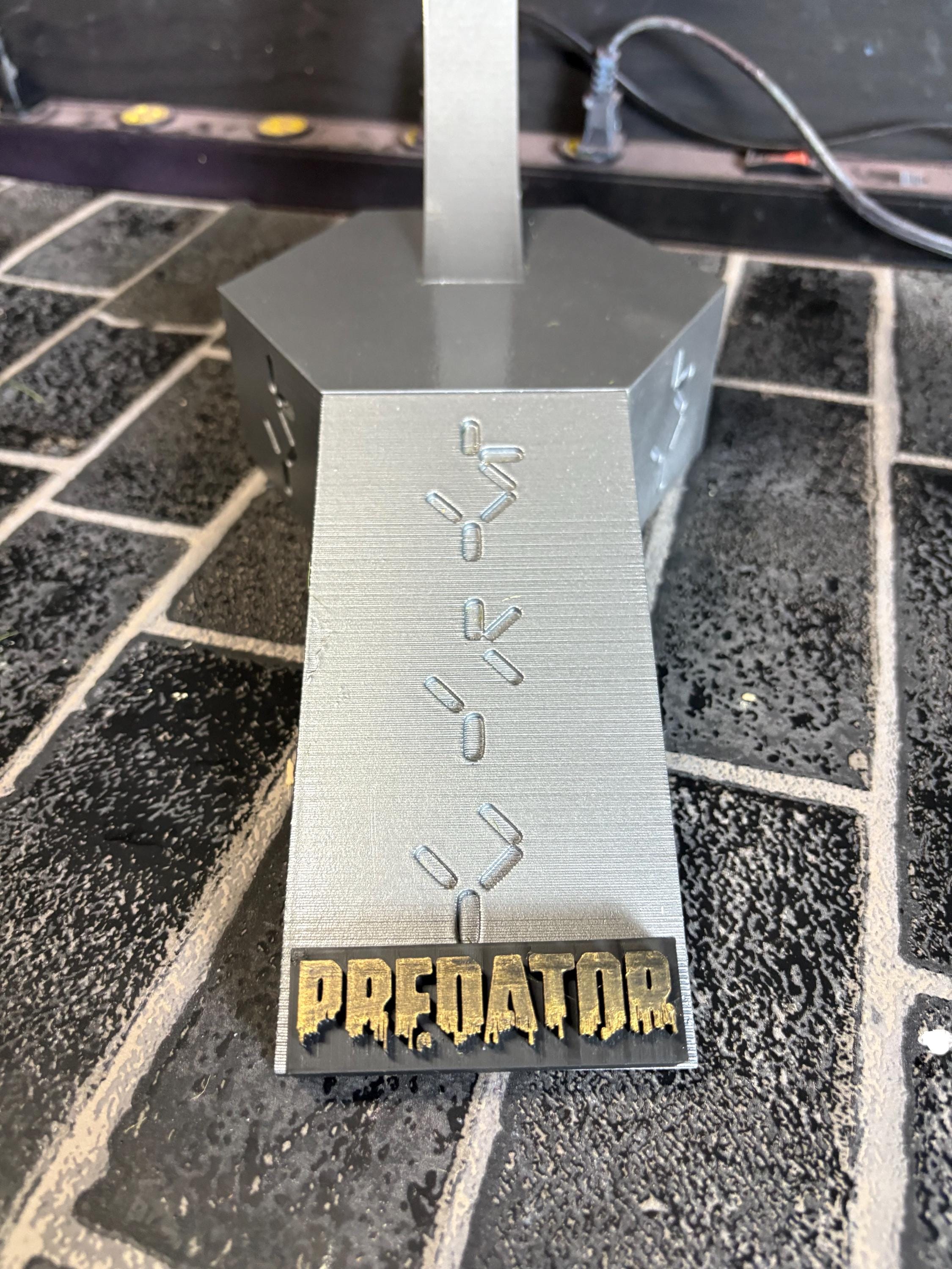 Predator Mask Display Piece with stand