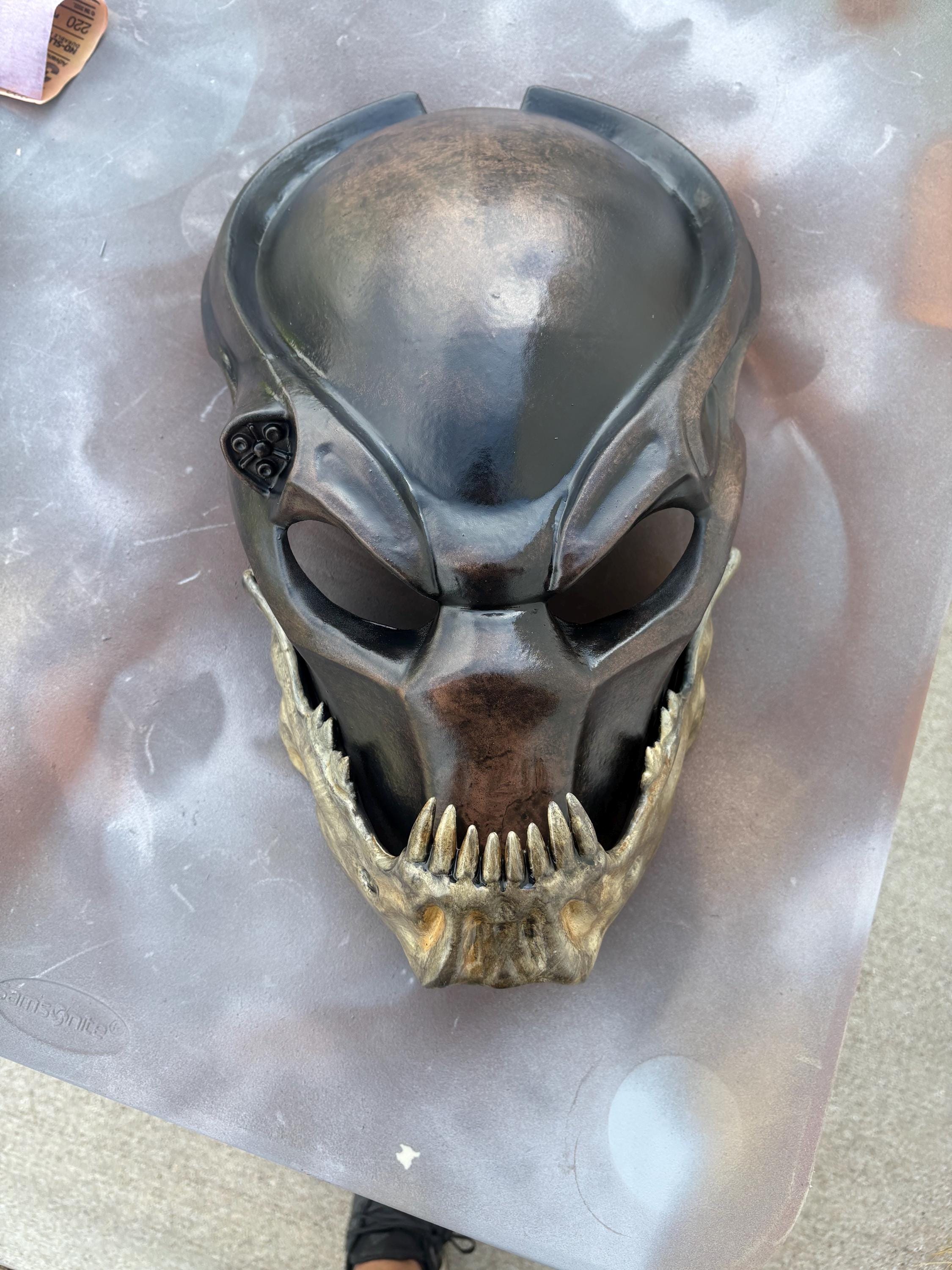 Predator Mask Display Piece with stand