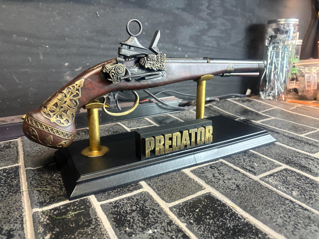 Flintlock Pistol Prop / Predator / display piece