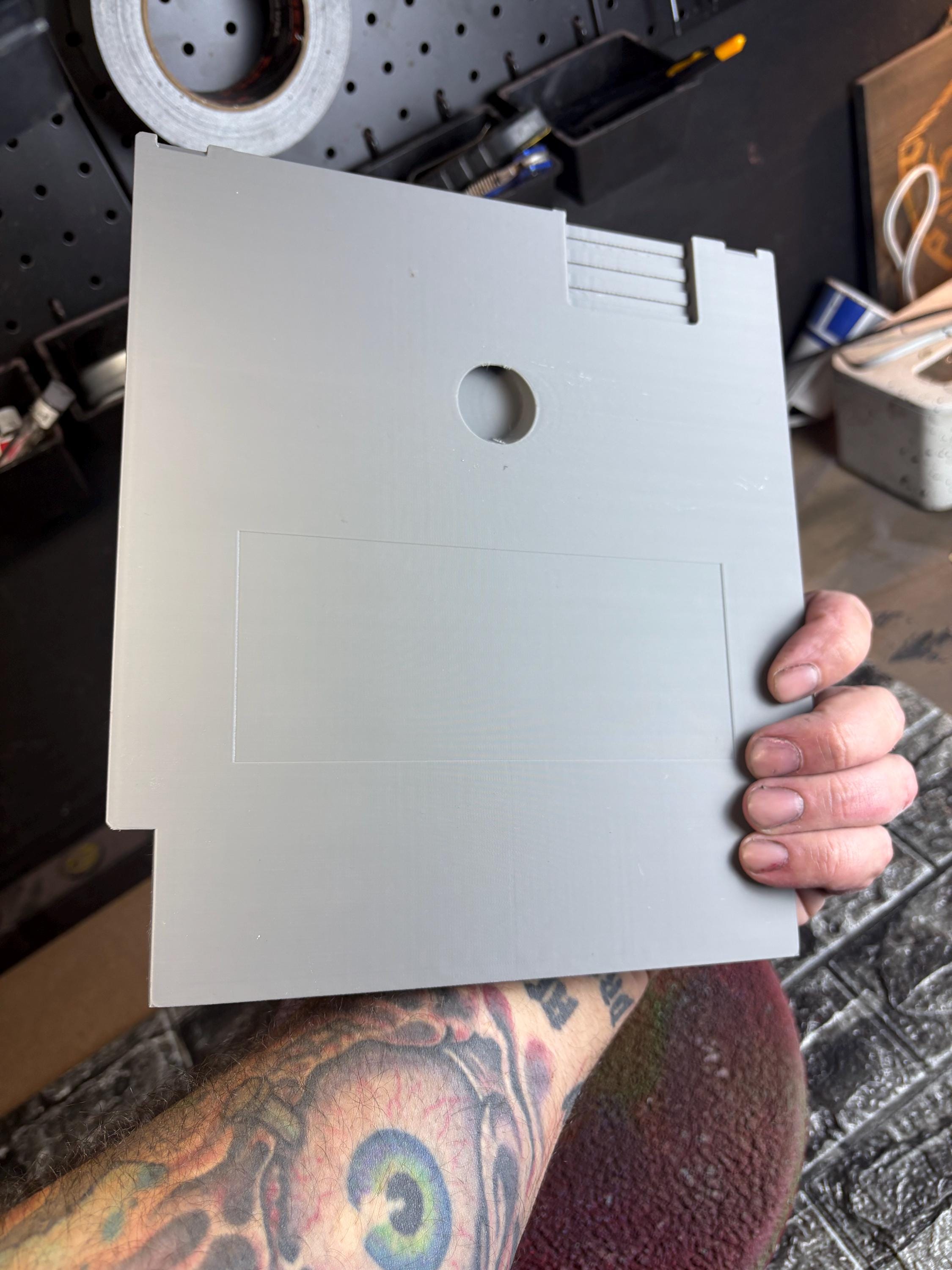 XL NES Cartridge - Mario Bros - Wall art