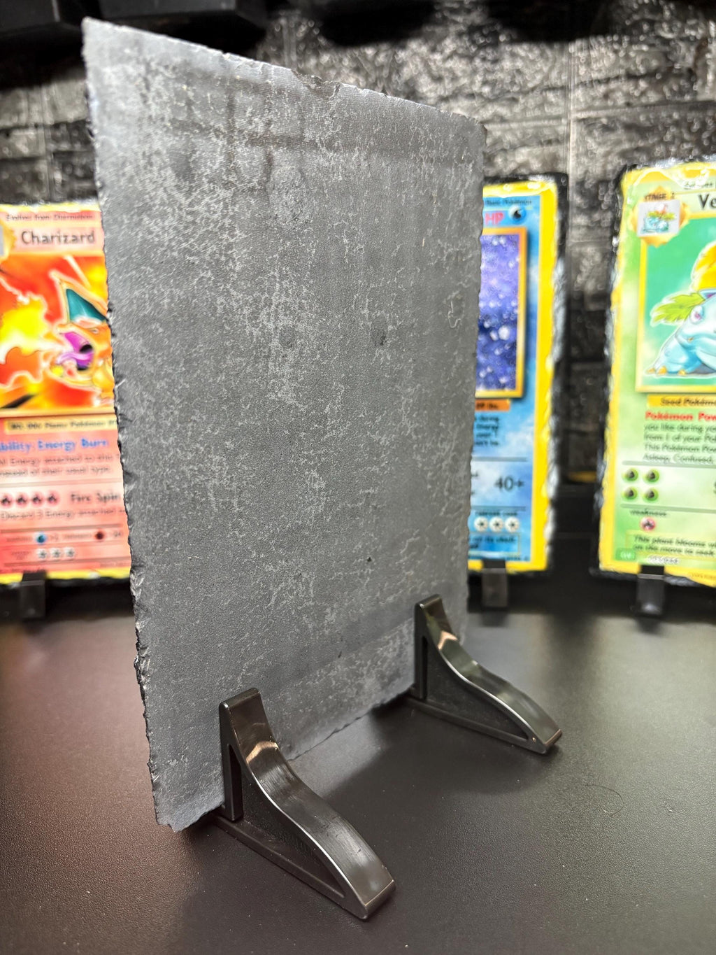 Stone Slate Trading Card Display - Venusaur