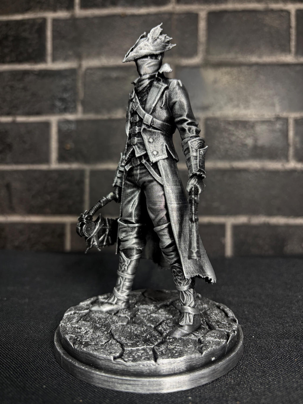 The Hunter | Bloodborne Inspired Hand-Painted Display Figure | Gothic Fantasy Collectible | Gamer Gift