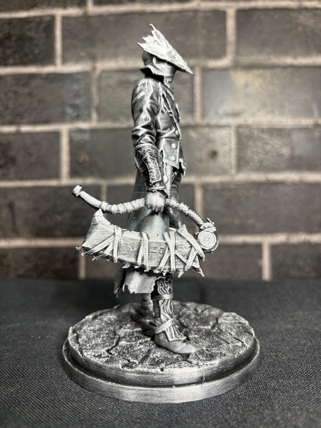 The Hunter | Bloodborne Inspired Hand-Painted Display Figure | Gothic Fantasy Collectible | Gamer Gift