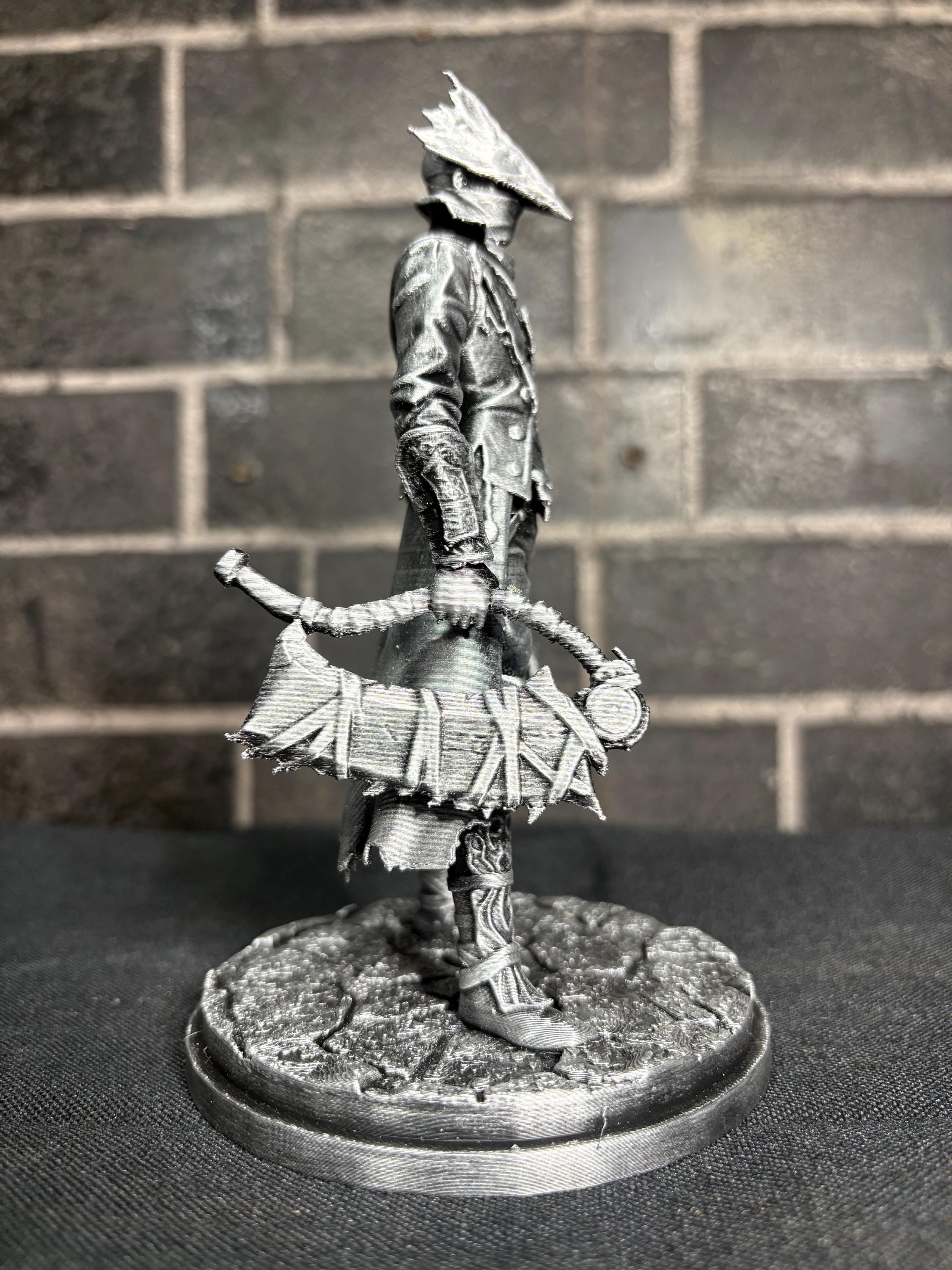 The Hunter | Bloodborne Inspired Hand-Painted Display Figure | Gothic Fantasy Collectible | Gamer Gift