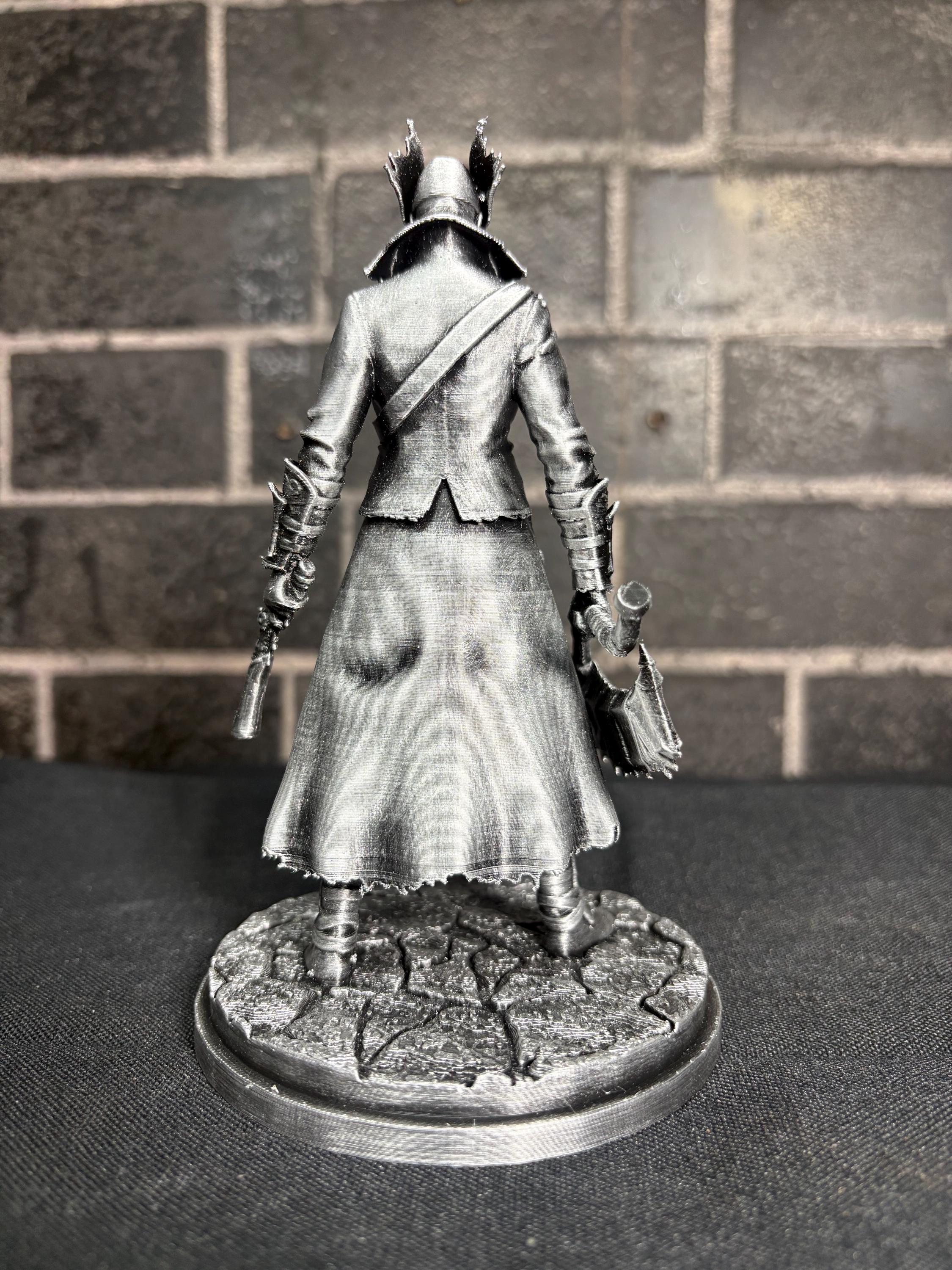 The Hunter | Bloodborne Inspired Hand-Painted Display Figure | Gothic Fantasy Collectible | Gamer Gift