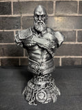 Kratos Bust | God of War Inspired Hand Painted Collectible | 6” Gaming Statue