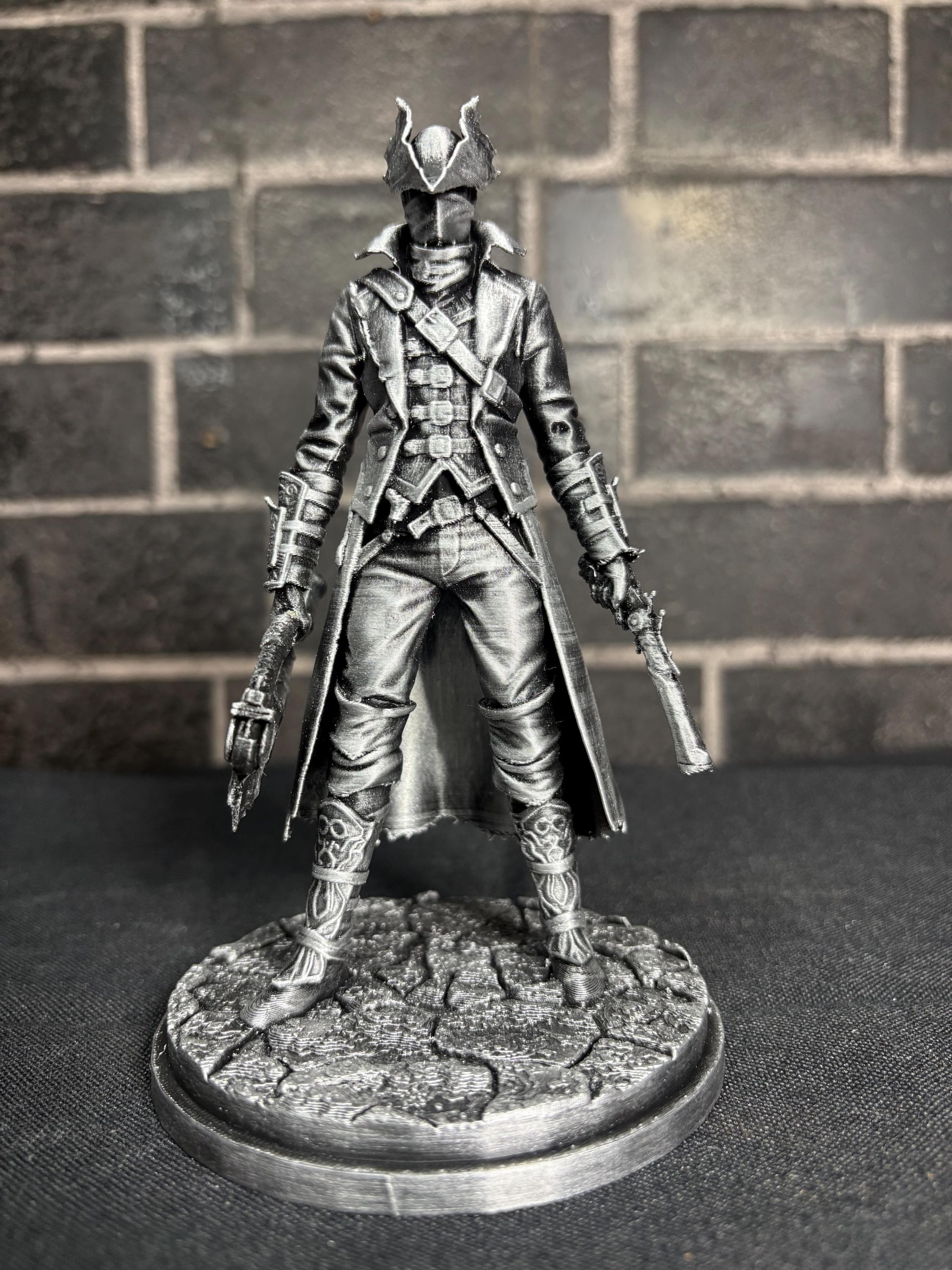 The Hunter | Bloodborne Inspired Hand-Painted Display Figure | Gothic Fantasy Collectible | Gamer Gift